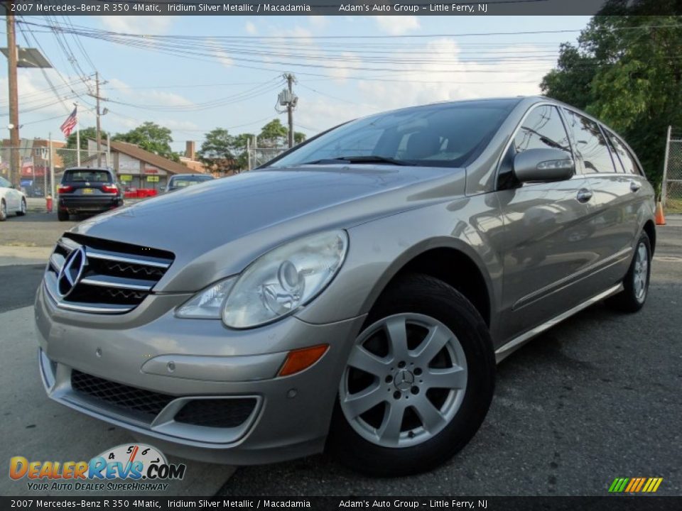 2007 Mercedes-Benz R 350 4Matic Iridium Silver Metallic / Macadamia Photo #1