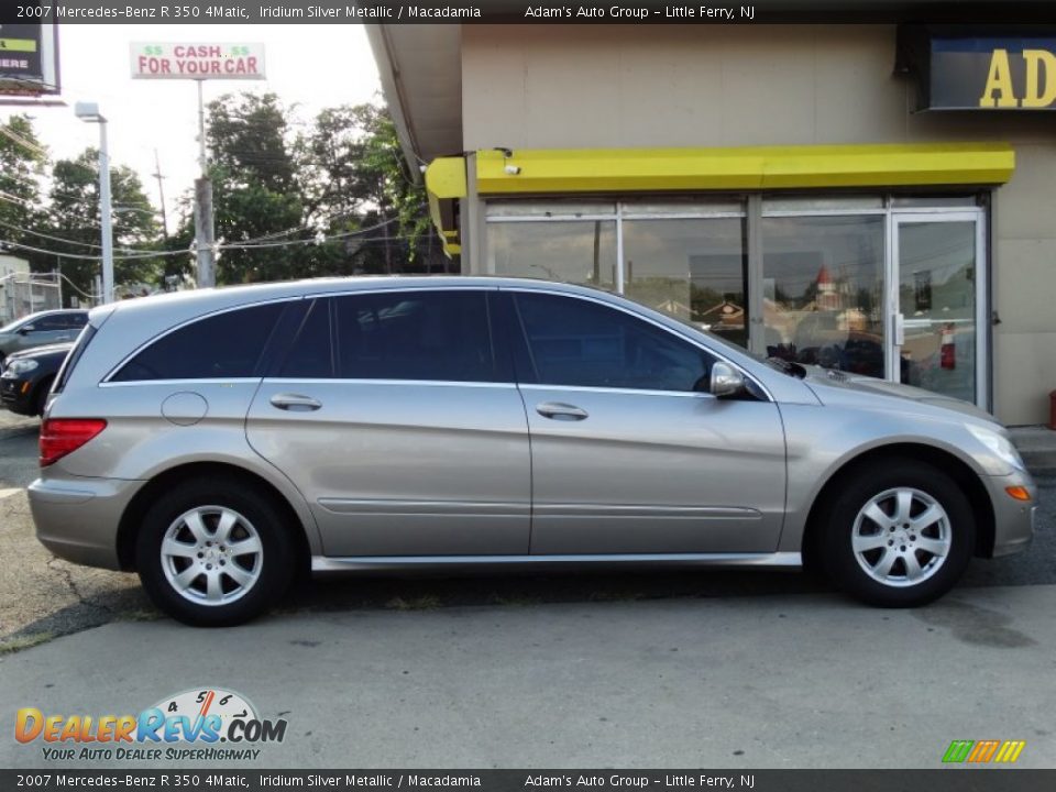 2007 Mercedes-Benz R 350 4Matic Iridium Silver Metallic / Macadamia Photo #4