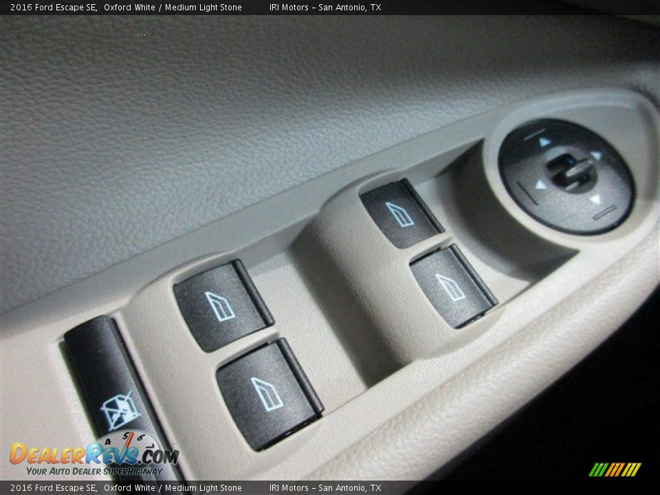 2016 Ford Escape SE Oxford White / Medium Light Stone Photo #21