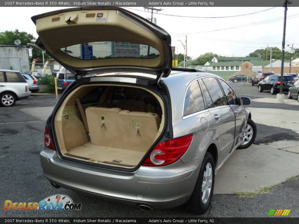 2007 Mercedes-Benz R 350 4Matic Iridium Silver Metallic / Macadamia Photo #28