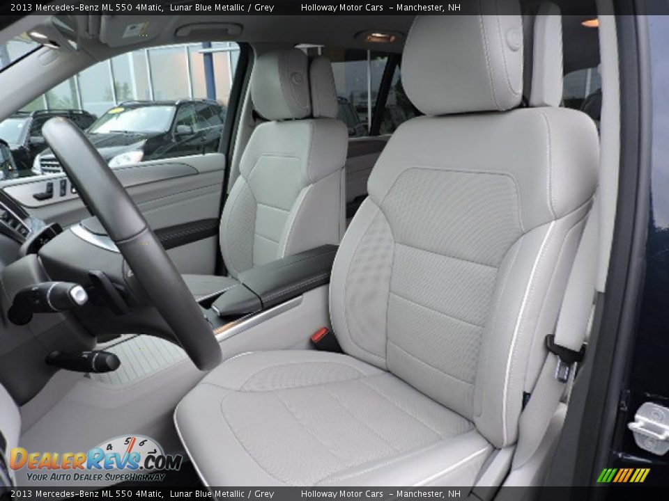 Grey Interior - 2013 Mercedes-Benz ML 550 4Matic Photo #9