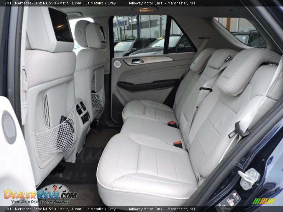 Rear Seat of 2013 Mercedes-Benz ML 550 4Matic Photo #10