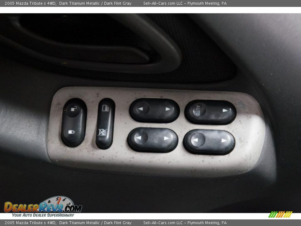 2005 Mazda Tribute s 4WD Dark Titanium Metallic / Dark Flint Gray Photo #13