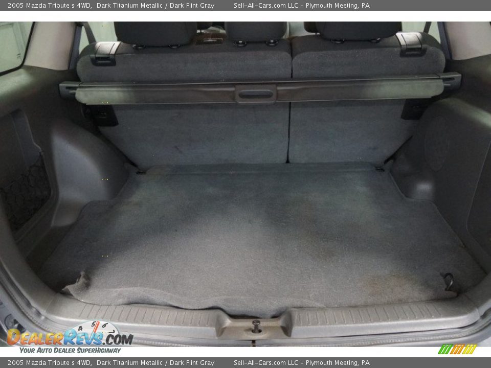 2005 Mazda Tribute s 4WD Dark Titanium Metallic / Dark Flint Gray Photo #18