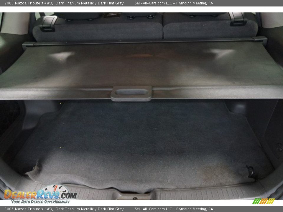 2005 Mazda Tribute s 4WD Dark Titanium Metallic / Dark Flint Gray Photo #19