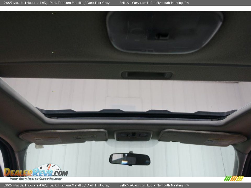 2005 Mazda Tribute s 4WD Dark Titanium Metallic / Dark Flint Gray Photo #21