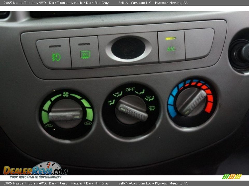 2005 Mazda Tribute s 4WD Dark Titanium Metallic / Dark Flint Gray Photo #31