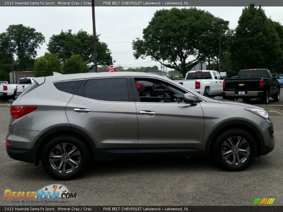 2013 Hyundai Santa Fe Sport Mineral Gray / Gray Photo #5
