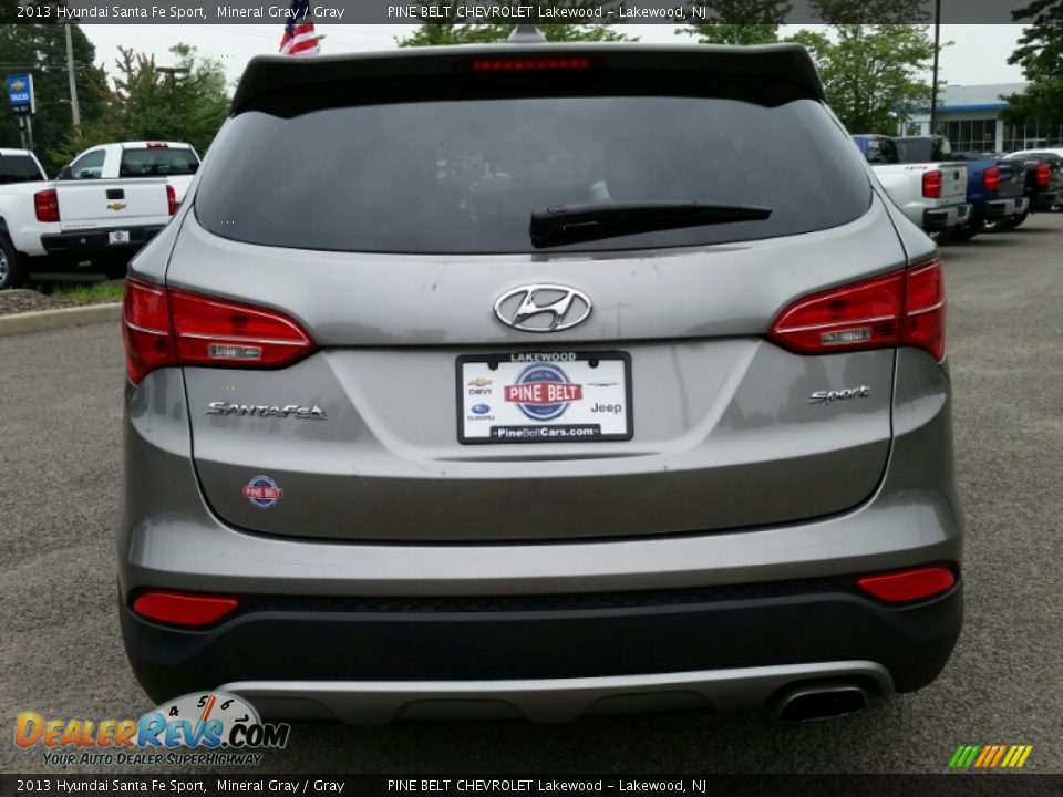 2013 Hyundai Santa Fe Sport Mineral Gray / Gray Photo #7