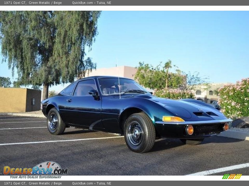 Front 3/4 View of 1971 Opel GT  Photo #3