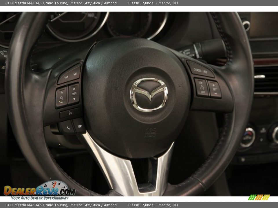 2014 Mazda MAZDA6 Grand Touring Meteor Gray Mica / Almond Photo #6