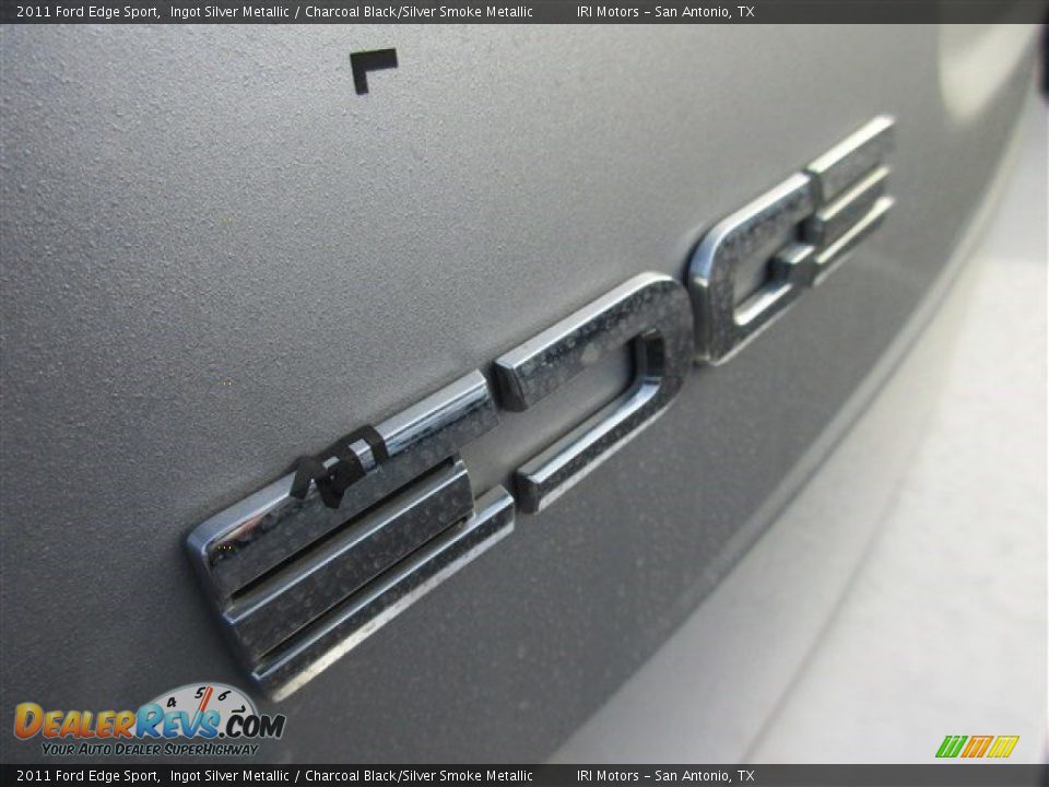2011 Ford Edge Sport Ingot Silver Metallic / Charcoal Black/Silver Smoke Metallic Photo #5