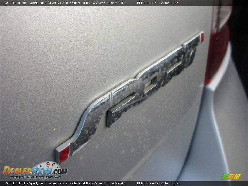 2011 Ford Edge Sport Ingot Silver Metallic / Charcoal Black/Silver Smoke Metallic Photo #6