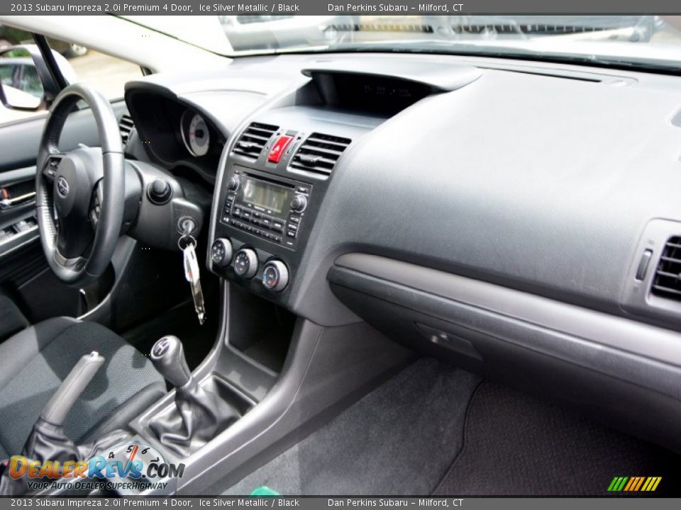2013 Subaru Impreza 2.0i Premium 4 Door Ice Silver Metallic / Black Photo #5