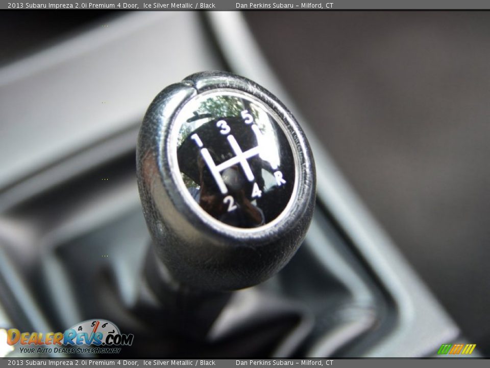 2013 Subaru Impreza 2.0i Premium 4 Door Ice Silver Metallic / Black Photo #13