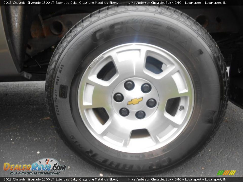 2013 Chevrolet Silverado 1500 LT Extended Cab Graystone Metallic / Ebony Photo #6