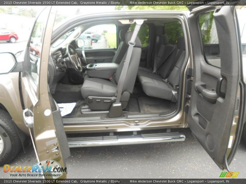2013 Chevrolet Silverado 1500 LT Extended Cab Graystone Metallic / Ebony Photo #7