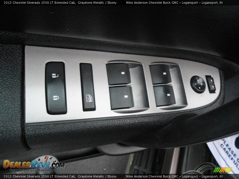2013 Chevrolet Silverado 1500 LT Extended Cab Graystone Metallic / Ebony Photo #15