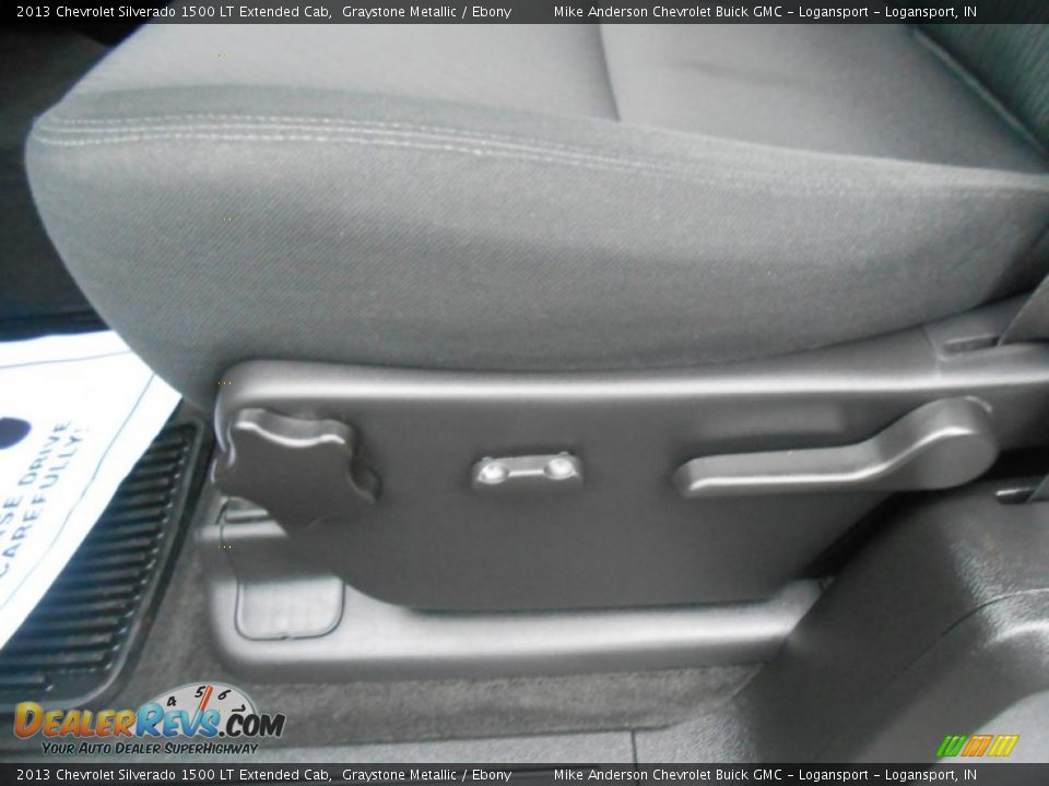 2013 Chevrolet Silverado 1500 LT Extended Cab Graystone Metallic / Ebony Photo #16