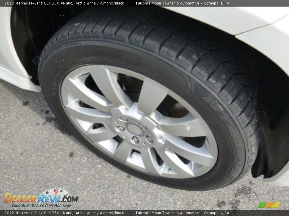2012 Mercedes-Benz GLK 350 4Matic Arctic White / Almond/Black Photo #4