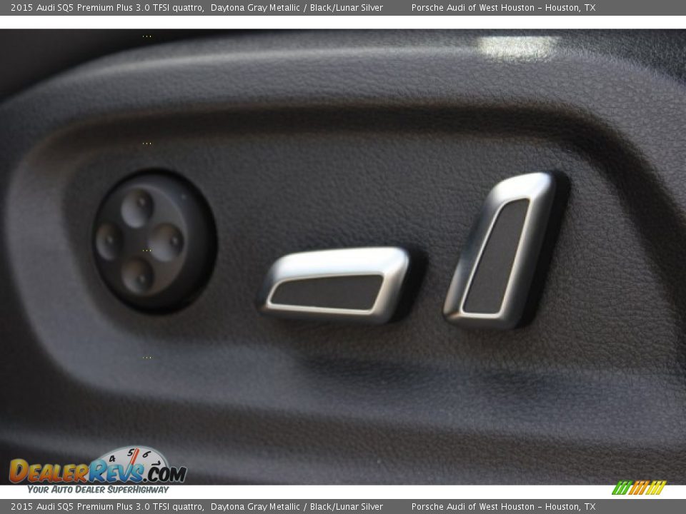 2015 Audi SQ5 Premium Plus 3.0 TFSI quattro Daytona Gray Metallic / Black/Lunar Silver Photo #11