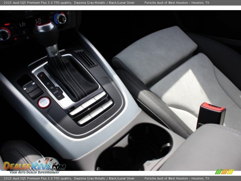 2015 Audi SQ5 Premium Plus 3.0 TFSI quattro Daytona Gray Metallic / Black/Lunar Silver Photo #15