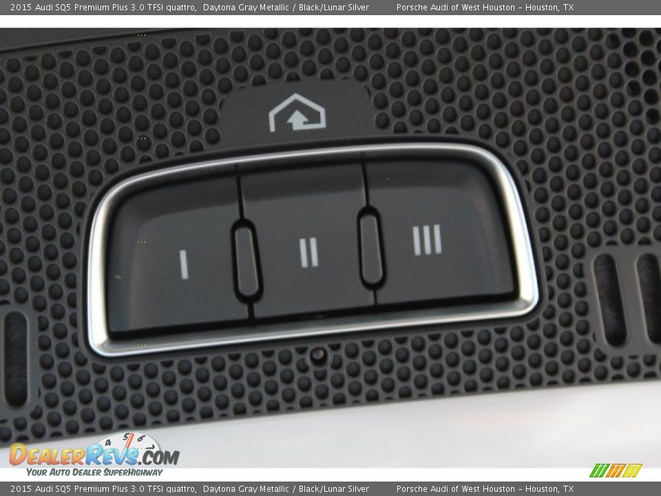 2015 Audi SQ5 Premium Plus 3.0 TFSI quattro Daytona Gray Metallic / Black/Lunar Silver Photo #22