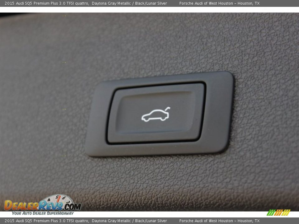 2015 Audi SQ5 Premium Plus 3.0 TFSI quattro Daytona Gray Metallic / Black/Lunar Silver Photo #35