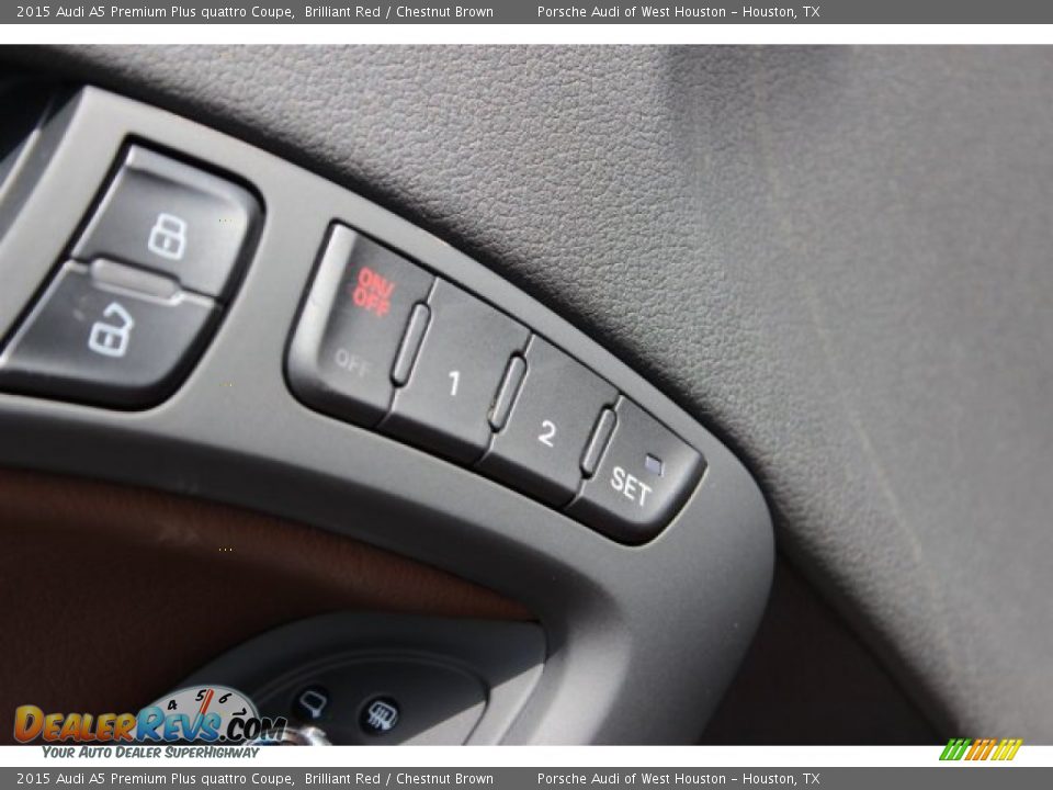 2015 Audi A5 Premium Plus quattro Coupe Brilliant Red / Chestnut Brown Photo #9
