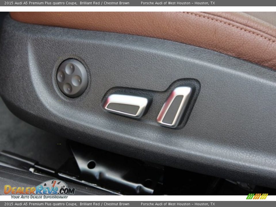 2015 Audi A5 Premium Plus quattro Coupe Brilliant Red / Chestnut Brown Photo #11