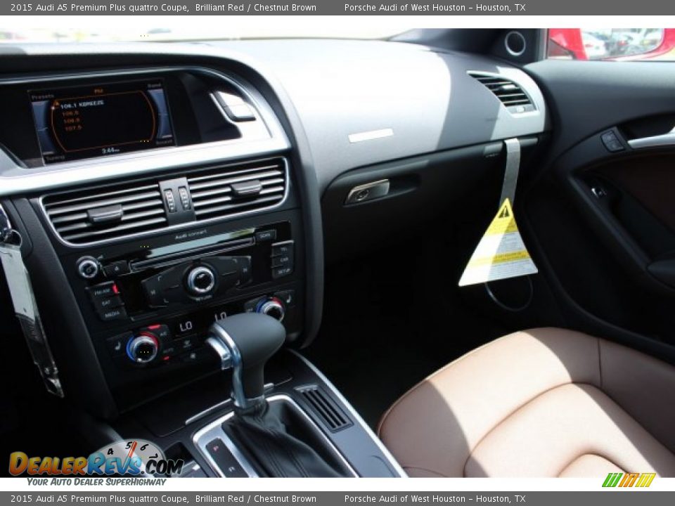 2015 Audi A5 Premium Plus quattro Coupe Brilliant Red / Chestnut Brown Photo #15