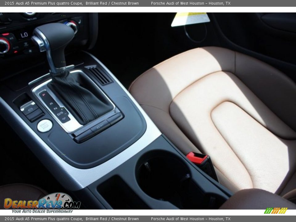2015 Audi A5 Premium Plus quattro Coupe Brilliant Red / Chestnut Brown Photo #16