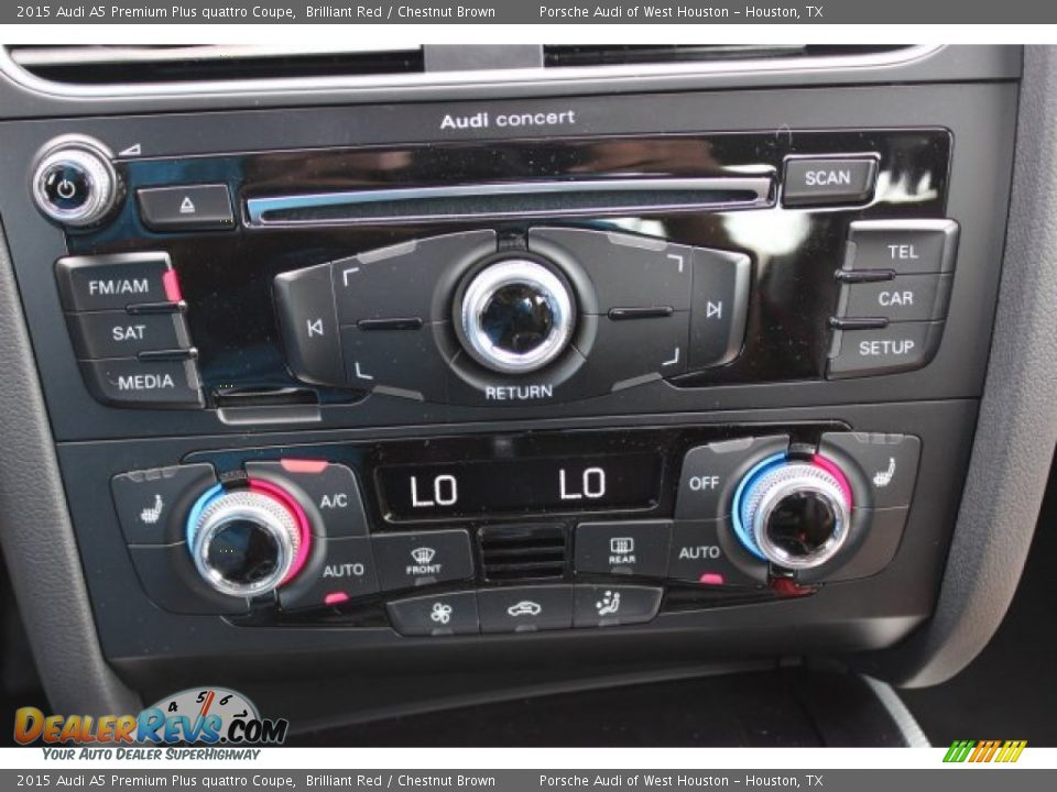 2015 Audi A5 Premium Plus quattro Coupe Brilliant Red / Chestnut Brown Photo #17