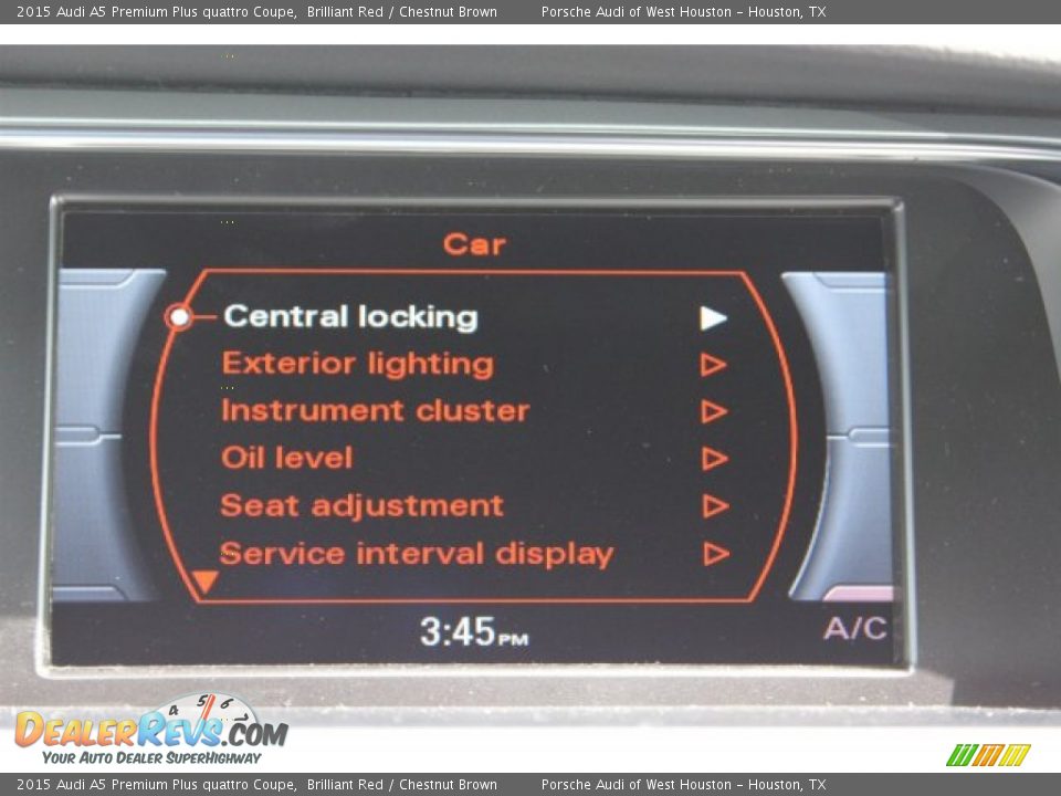 2015 Audi A5 Premium Plus quattro Coupe Brilliant Red / Chestnut Brown Photo #20