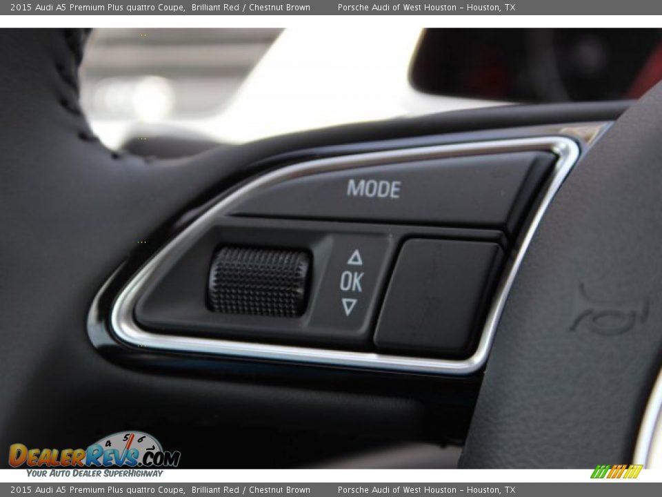 2015 Audi A5 Premium Plus quattro Coupe Brilliant Red / Chestnut Brown Photo #23