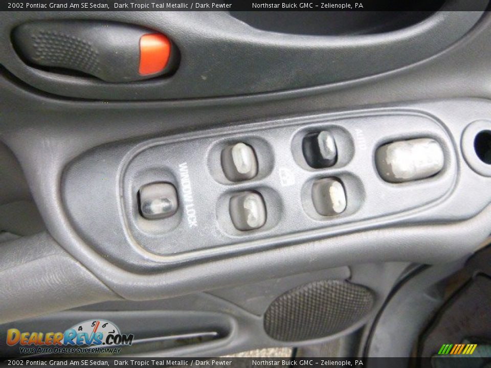 2002 Pontiac Grand Am SE Sedan Dark Tropic Teal Metallic / Dark Pewter Photo #10