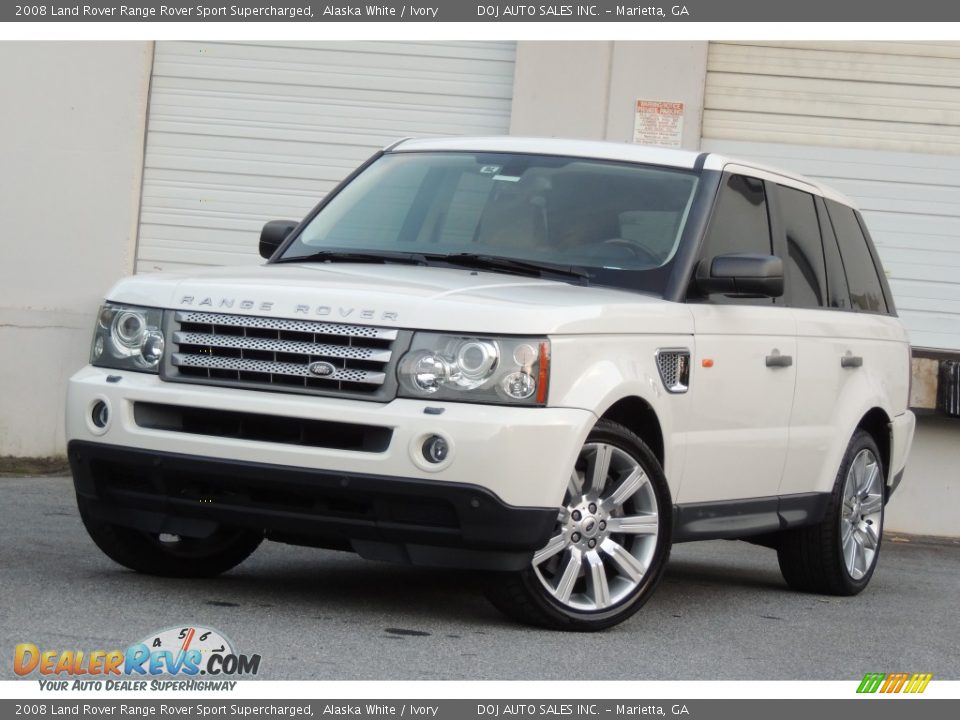 Front 3/4 View of 2008 Land Rover Range Rover Sport Supercharged Photo #1
