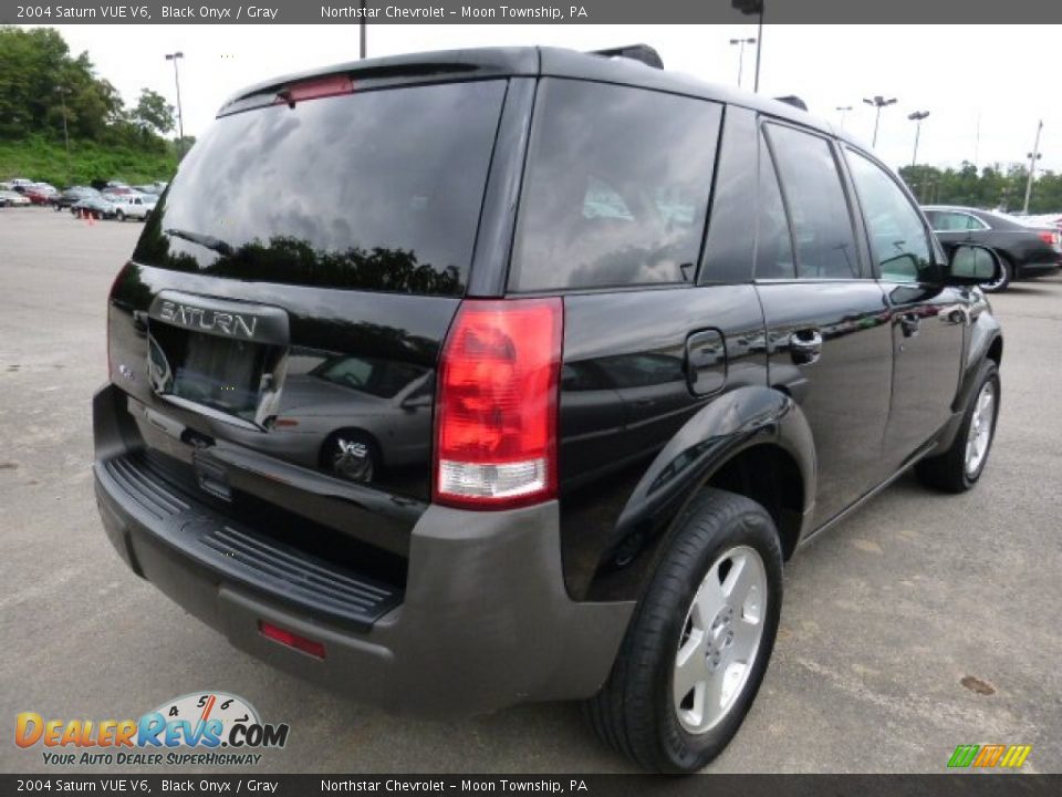 2004 Saturn VUE V6 Black Onyx / Gray Photo #4