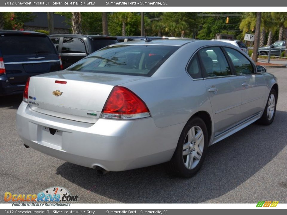 2012 Chevrolet Impala LT Silver Ice Metallic / Gray Photo #5