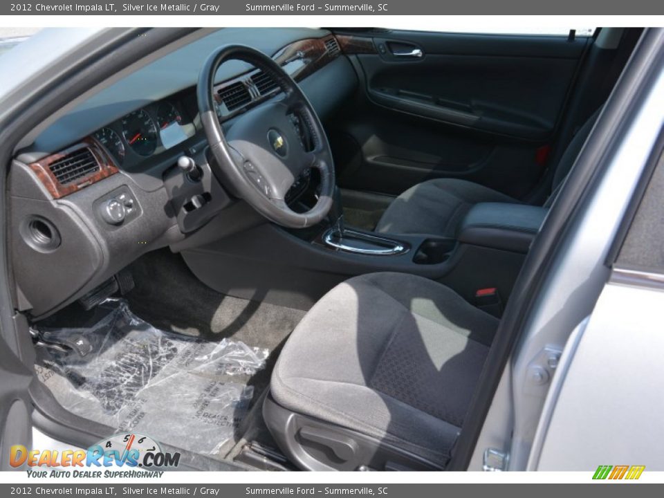 2012 Chevrolet Impala LT Silver Ice Metallic / Gray Photo #12