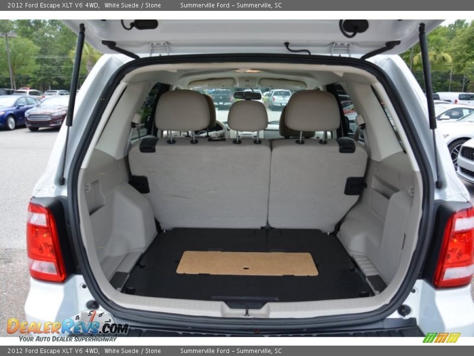 2012 Ford Escape XLT V6 4WD White Suede / Stone Photo #16