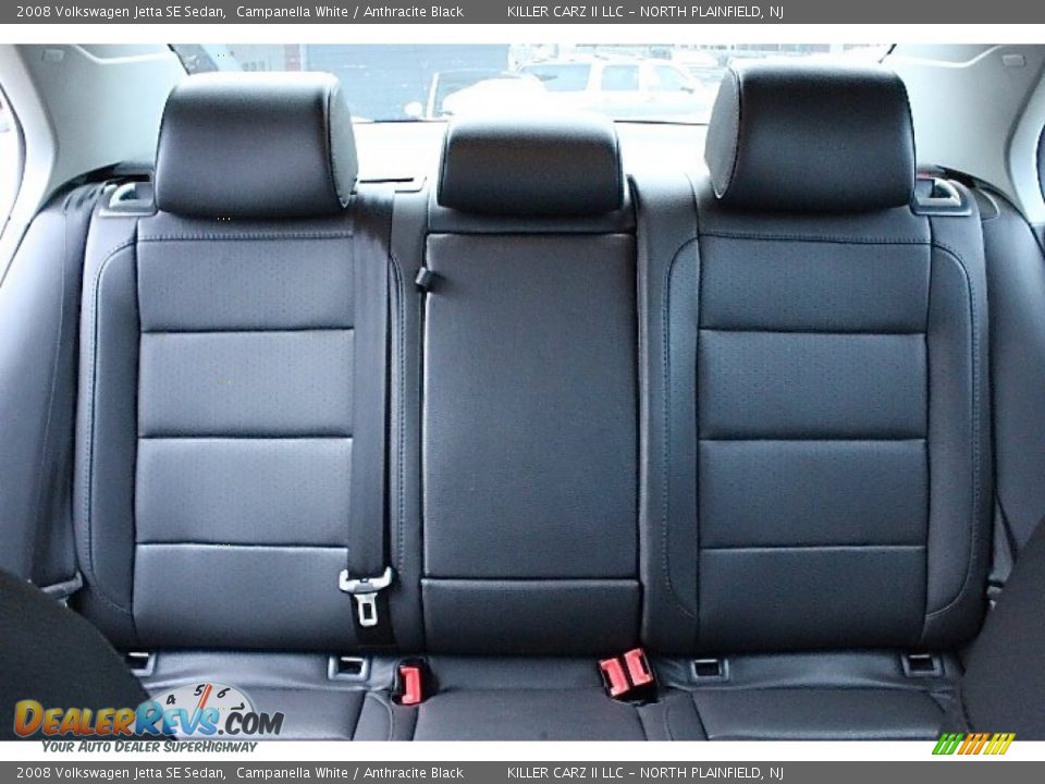 2008 Volkswagen Jetta SE Sedan Campanella White / Anthracite Black Photo #8