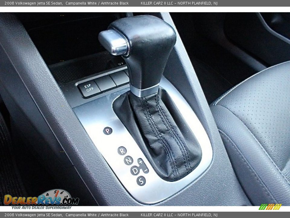 2008 Volkswagen Jetta SE Sedan Campanella White / Anthracite Black Photo #20