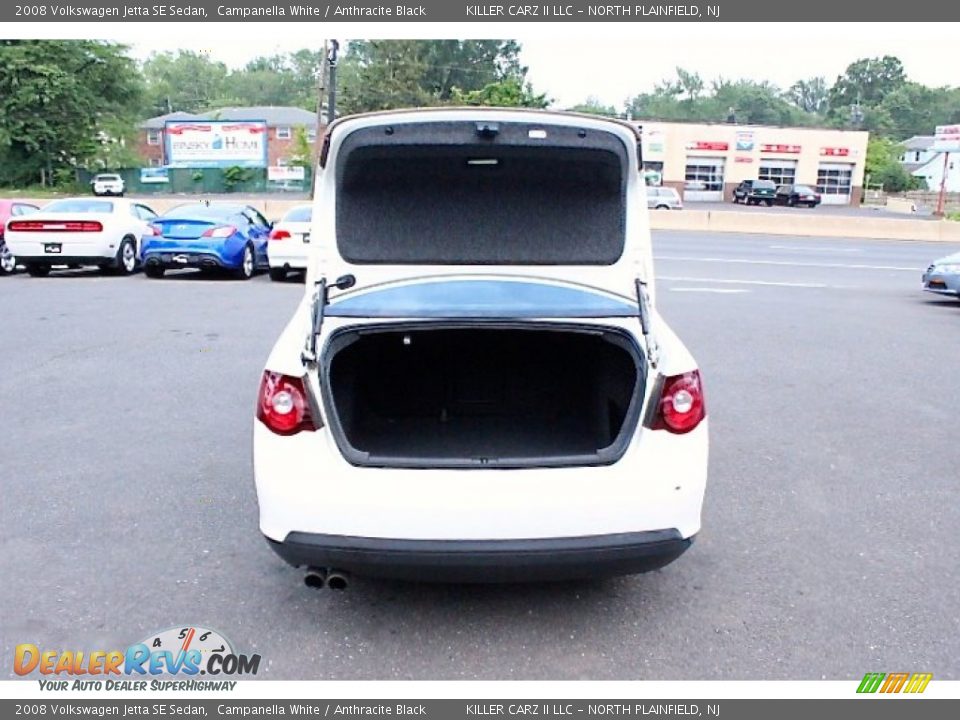 2008 Volkswagen Jetta SE Sedan Campanella White / Anthracite Black Photo #23