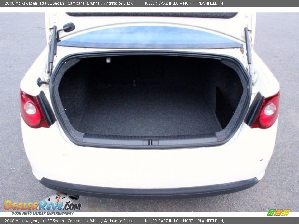 2008 Volkswagen Jetta SE Sedan Campanella White / Anthracite Black Photo #24