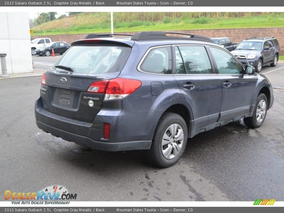 2013 Subaru Outback 2.5i Graphite Gray Metallic / Black Photo #2