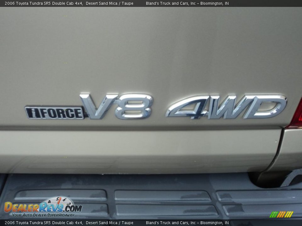 2006 Toyota Tundra SR5 Double Cab 4x4 Desert Sand Mica / Taupe Photo #28