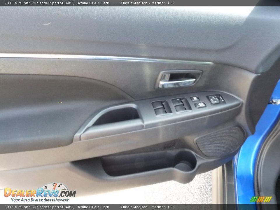 2015 Mitsubishi Outlander Sport SE AWC Octane Blue / Black Photo #2