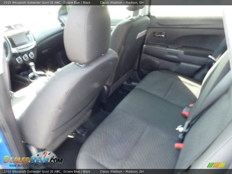 2015 Mitsubishi Outlander Sport SE AWC Octane Blue / Black Photo #7