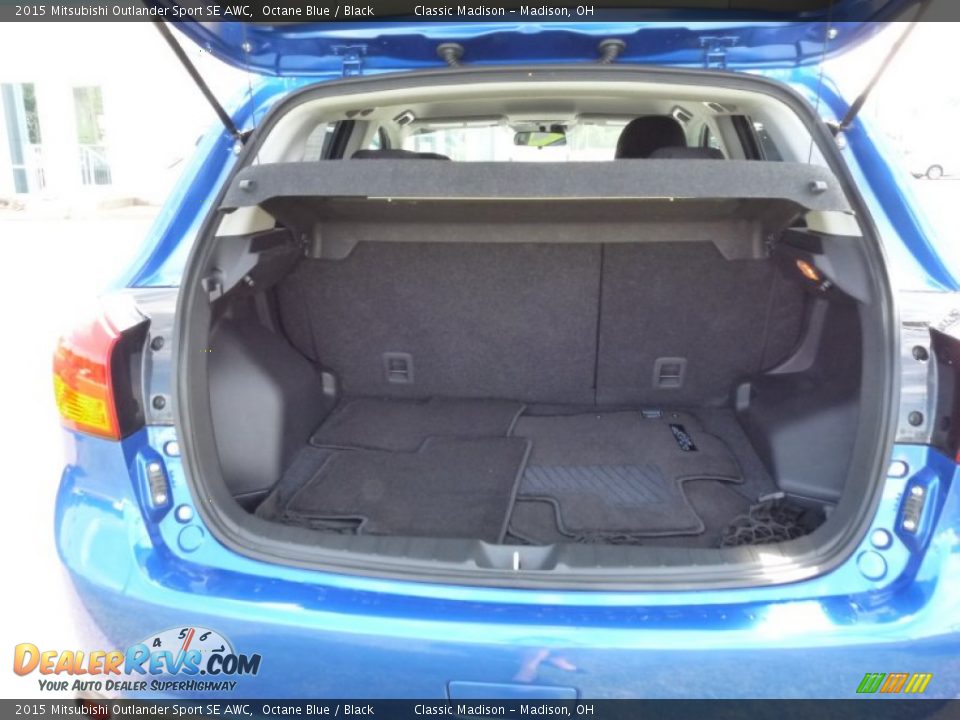 2015 Mitsubishi Outlander Sport SE AWC Octane Blue / Black Photo #8
